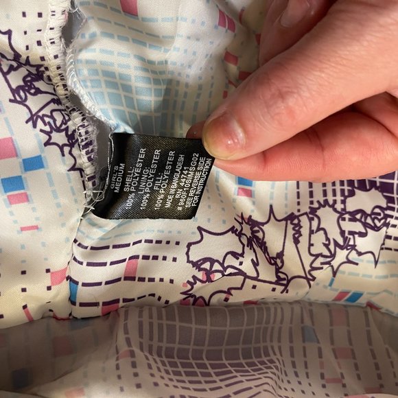 NWOT SIMS Girls Winter Snowboard Jacket, Purple. Size Medium - Picture 5 of 8